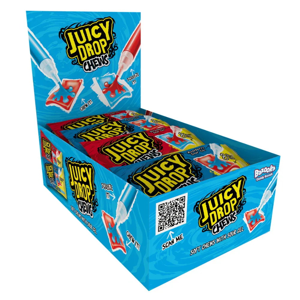 Bazooka Juicy Drop Candy Sour Gel Candy Sweets - Image 3
