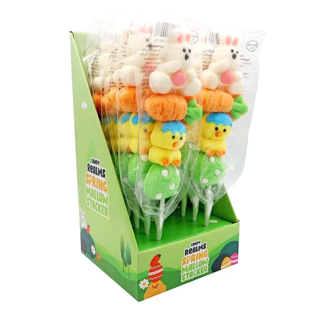 CLEARANCE: Candy Realms Spring Mallow Stacker 45g Marshmallow Candy Sweets - Image 3