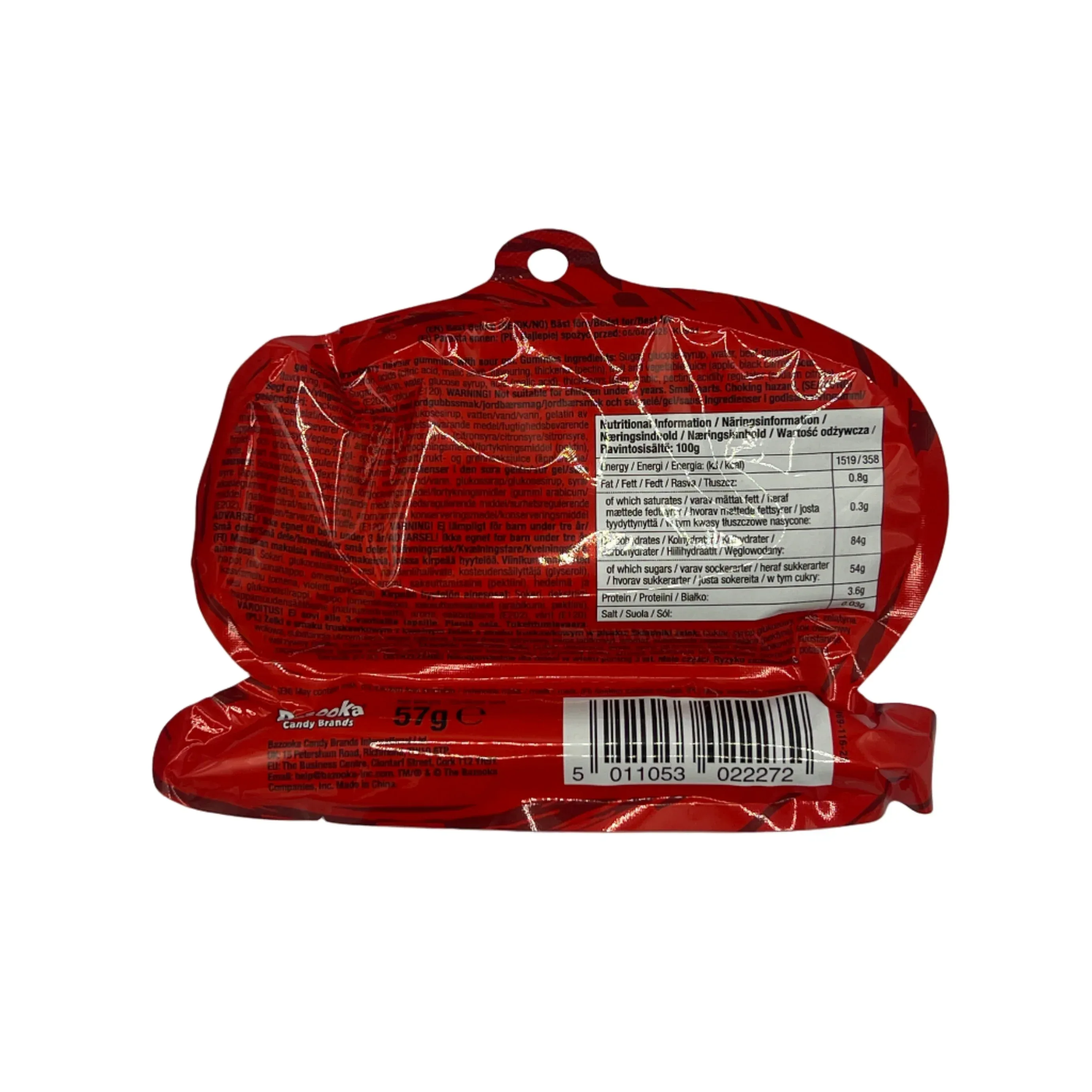 CLEARANCE: Bazooka Juicy Drop Gummies 57g Sour Gel Candy Sweets - Image 7