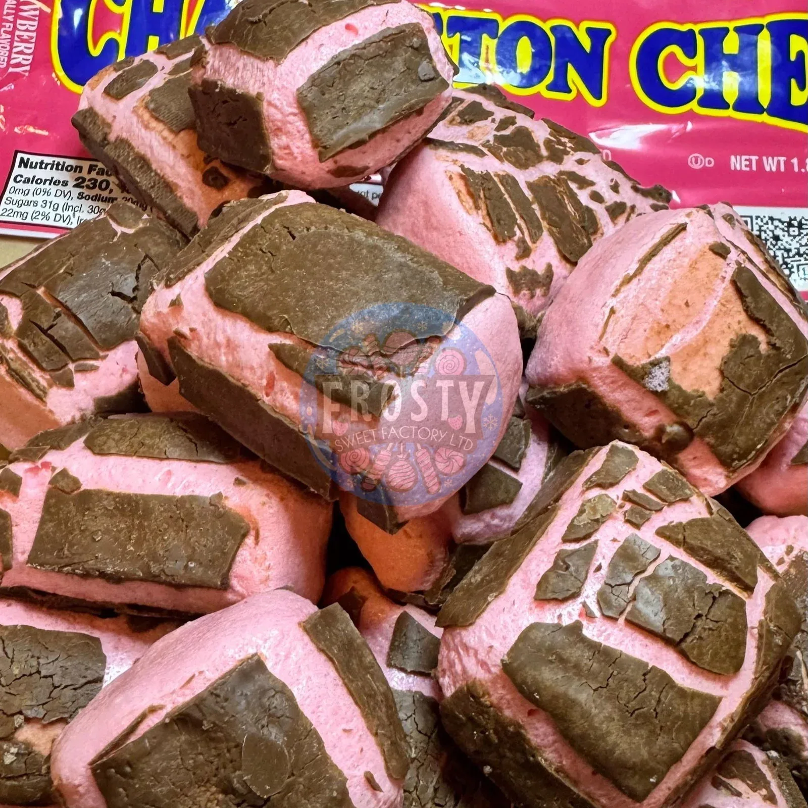 Freeze Dried Chocolate Charlie Chew Strawberry Chocolate USA Gluten Free Candy - Image 4