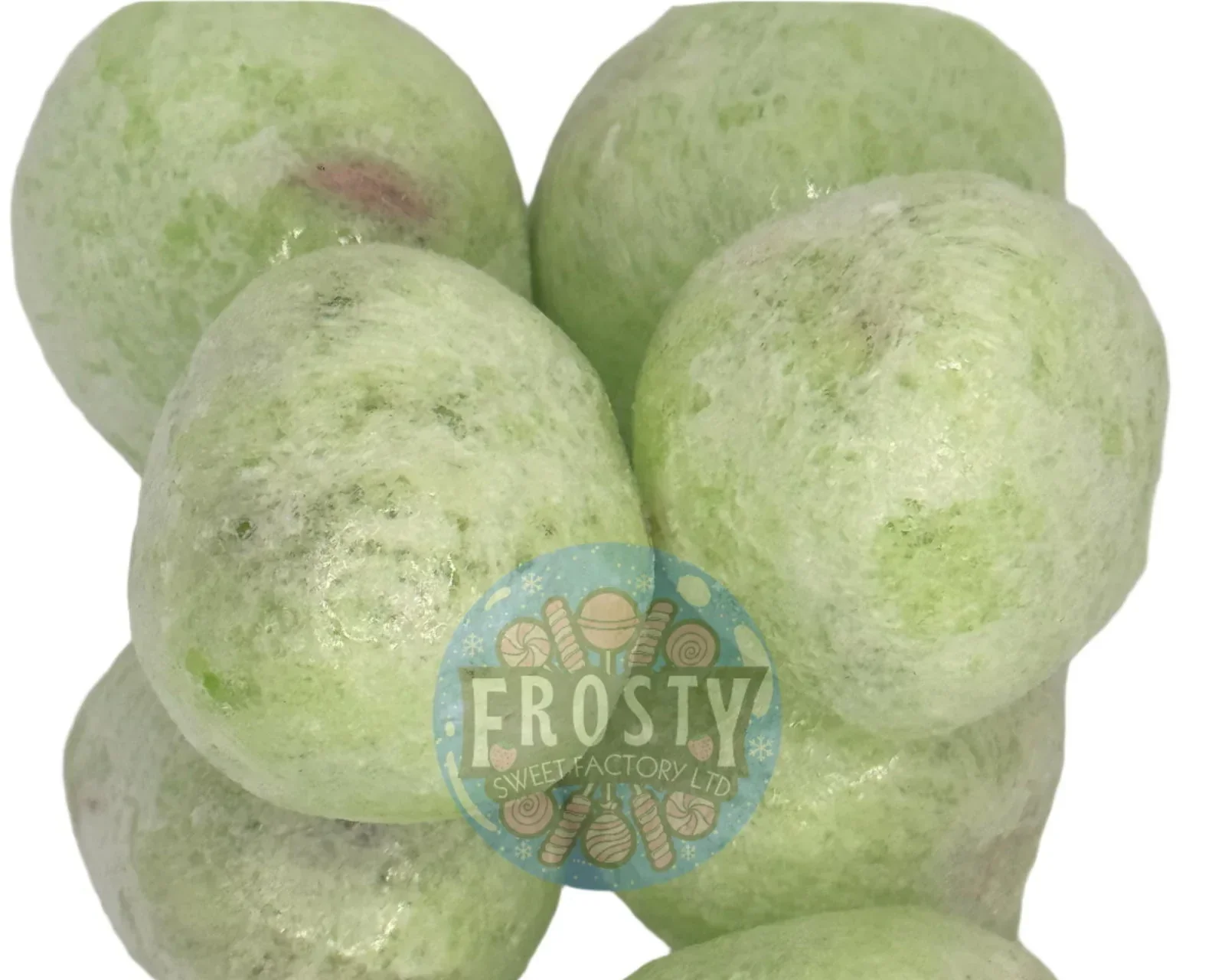 Freeze Dried Sweets Chocolate Limes Puff Balls Candy - Image 3