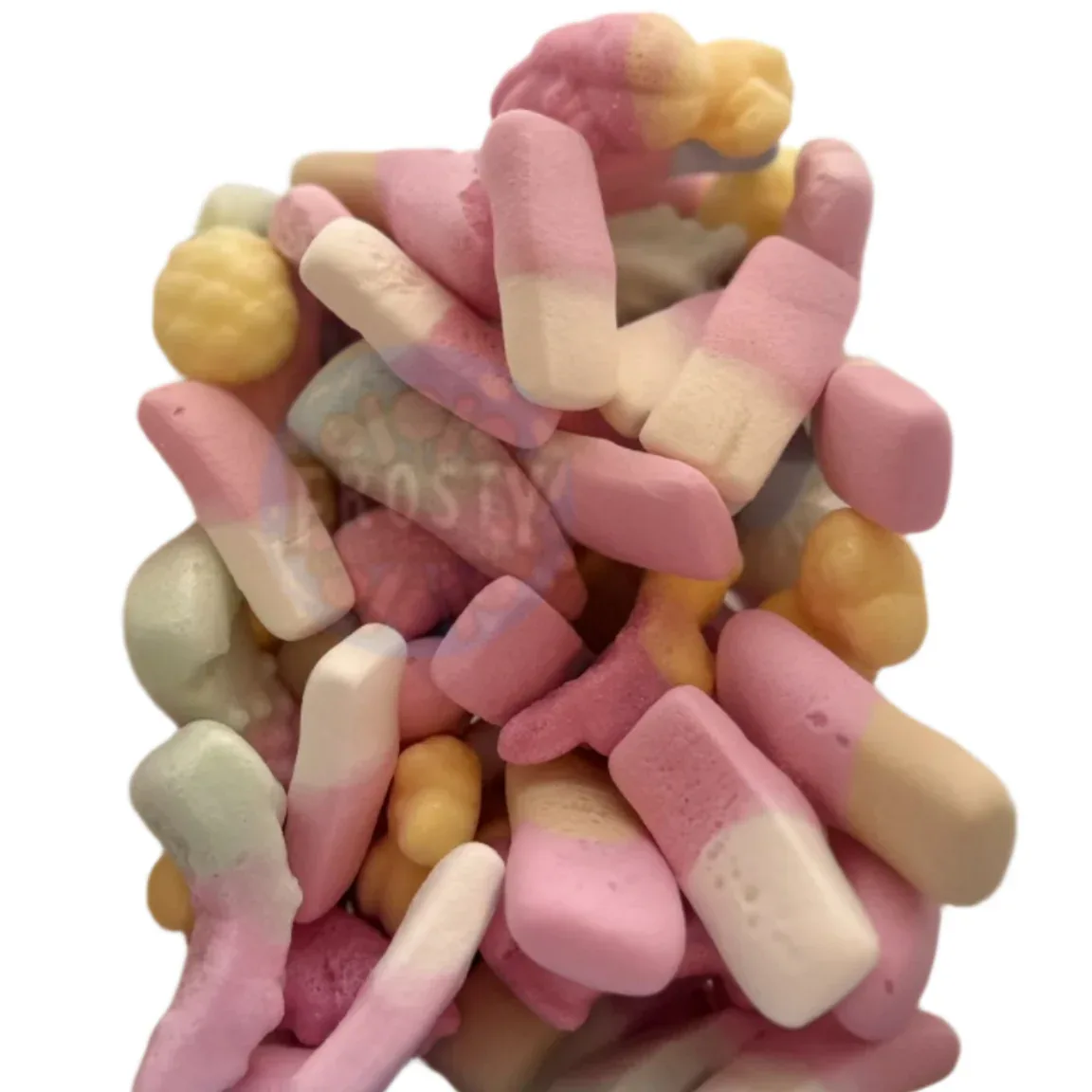 Freeze Dried Sweets Squash Blocks Mix Candy - Image 15