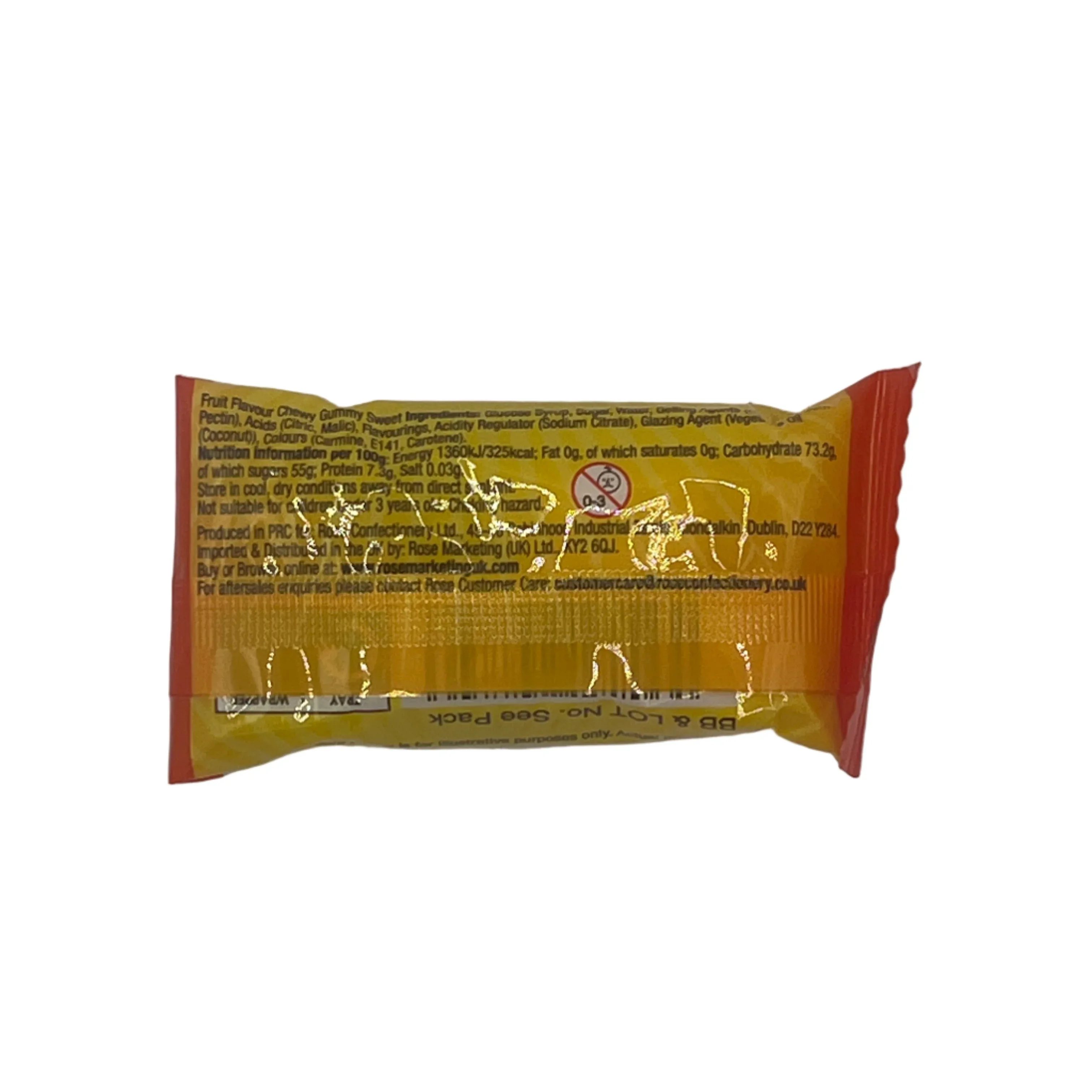 CLEARANCE: Gummy Hot Dog 8g, Candy, Variety, Fruity, Mixed, Gluten Free, Halal, Nut Free - Image 3