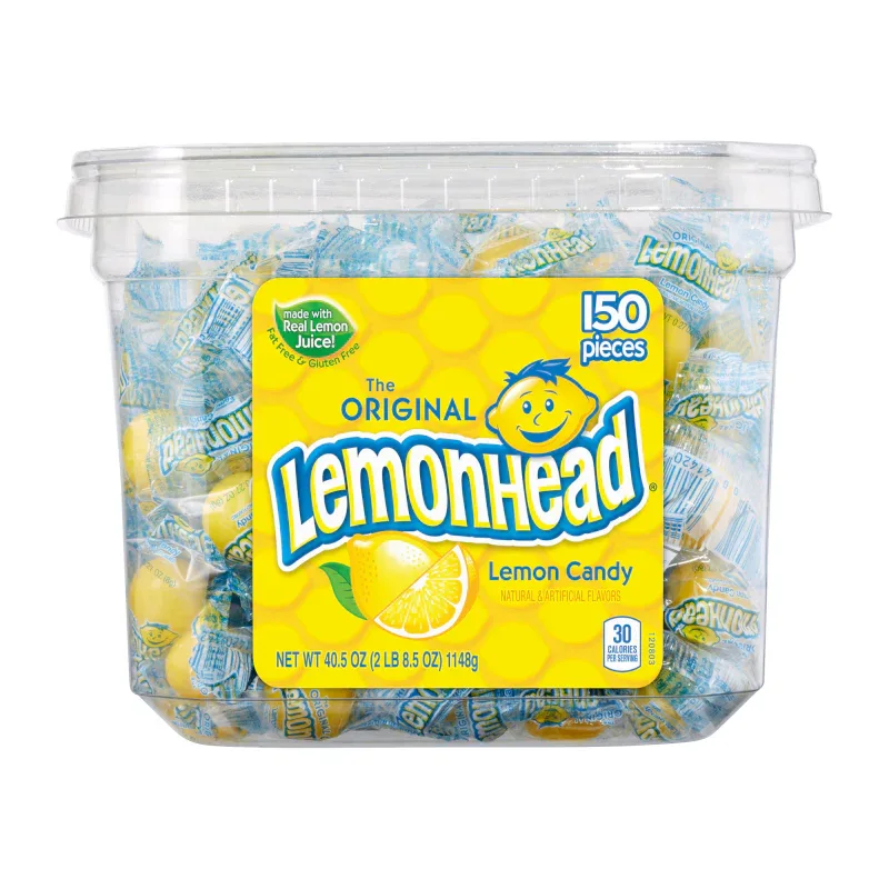 Pick N Mix The Original Lemonhead Lemon Candy Individual Wrapped Sweet Pieces USA Candy - Image 5