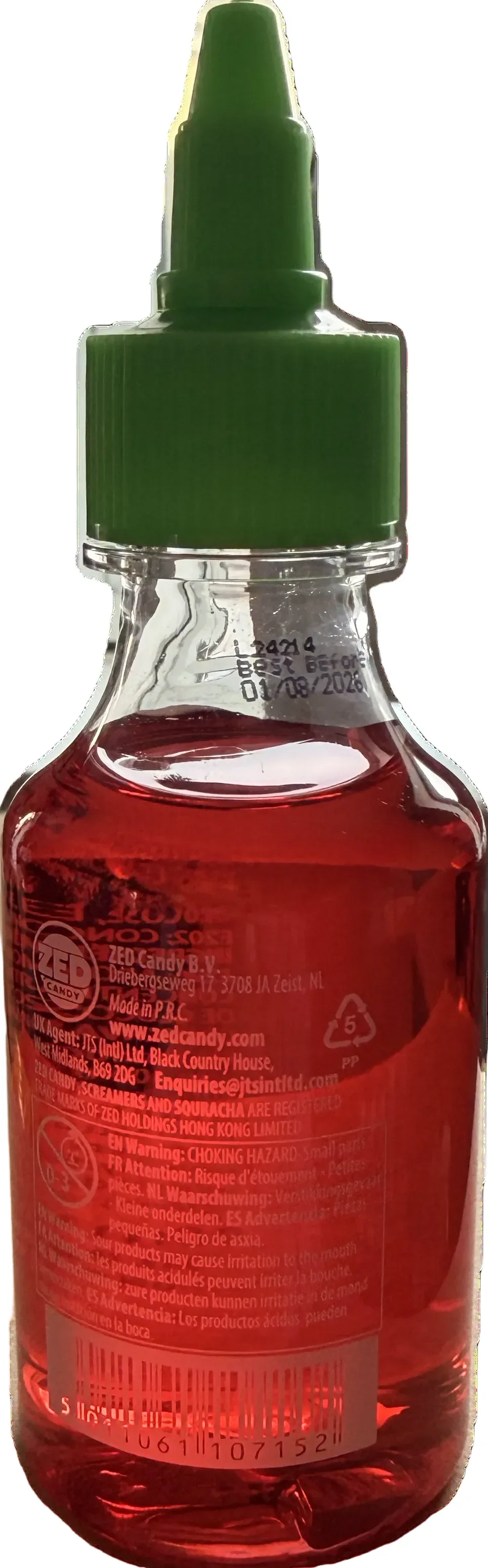 Zed Candy Screamers Souracha Super Sour Candy Sauce 90ml - Image 5